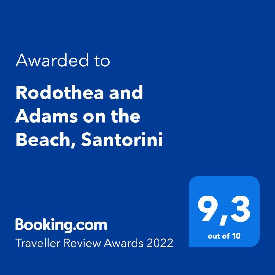 Rodothea And Adams On The Beach, Santorini Monolitos Zewnętrze zdjęcie